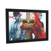 Quadro Decorativo A4 Street Fighter Gamer