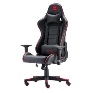 Cadeira Gamer Dazz PrimeX V2 Preto/Vermelho com apoio de lombar e pescoço
