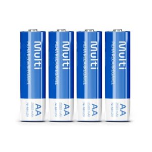 Pilhas Recarregáveis AA Multilaser 2500Mah Com 4 Unidades - CB052, Multicor