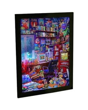 Quadro Decorativo Videogame Retro Gamer Jogos Classicos 06