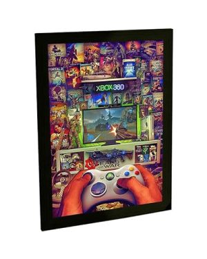 Quadro Decorativo Videogame Retro Gamer Jogos Classicos 05